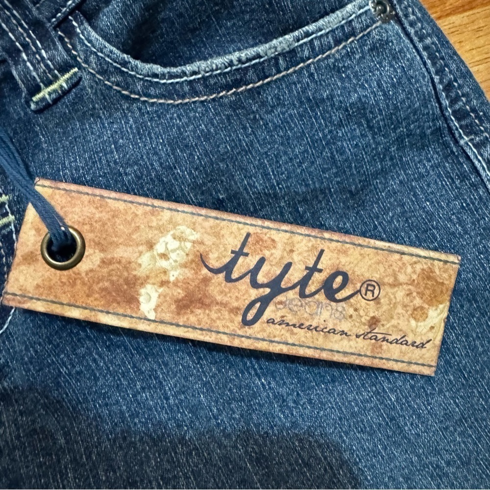 Girls Size 10 Tyte Blue Jeans Boot Cut High Rise Brand New Never Worn RN# 88083 - Picture 4 of 12